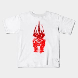 King Helmet - Red Kids T-Shirt